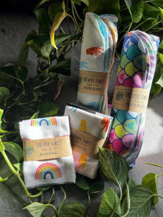 UNPaper Towels: Pride Rainbow Prints