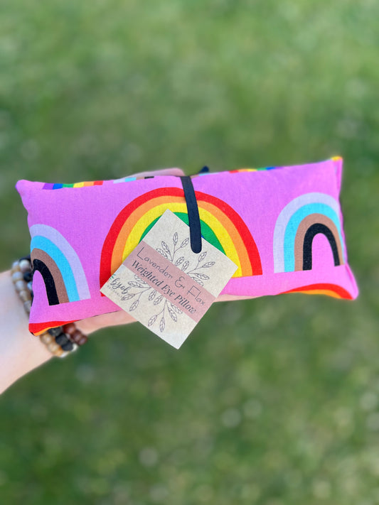 Weighted Eye Pillows: Pride Prints